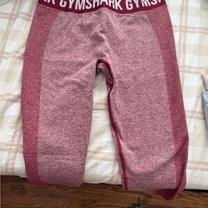 Gymshark Red Leggings for Active Performance